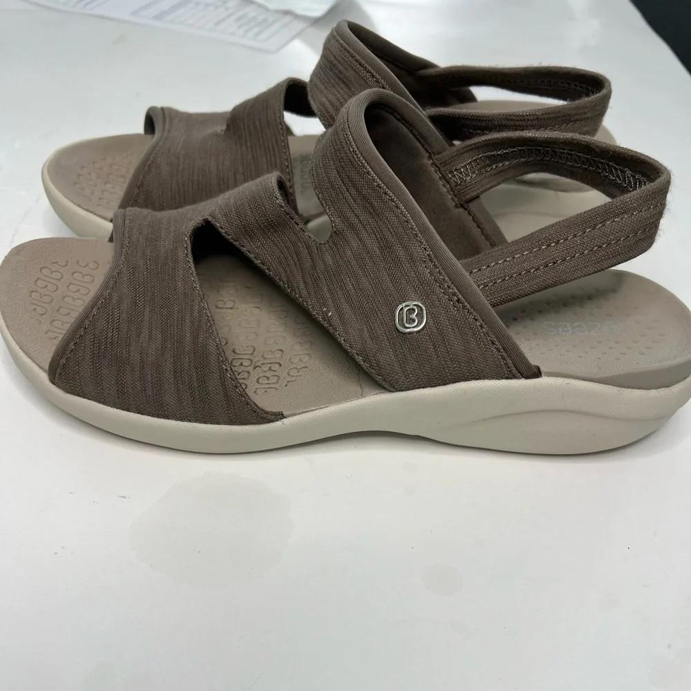Bzees Cleo Machine Washable Comfy Wedge Sandal Sz 8.5M Casual shoes